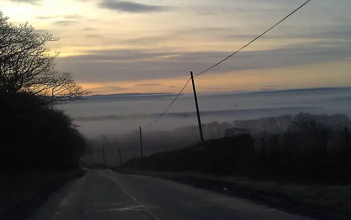 Morning Scotch Mist over Livingston   panoramio
